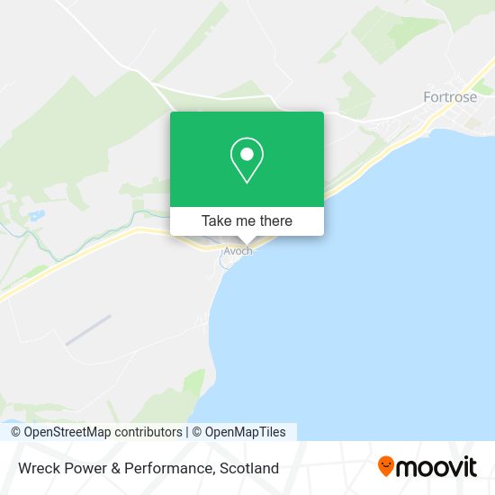 Wreck Power & Performance map