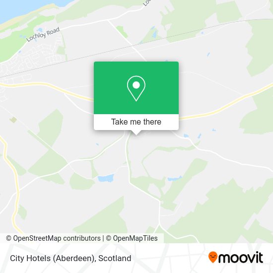 City Hotels (Aberdeen) map