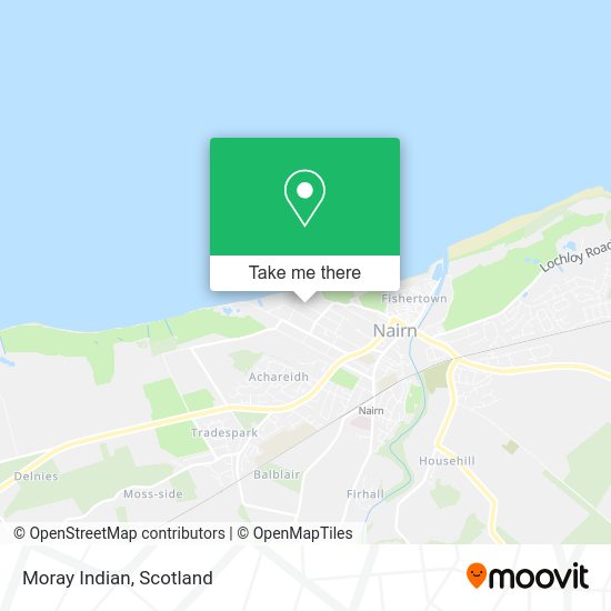 Moray Indian map