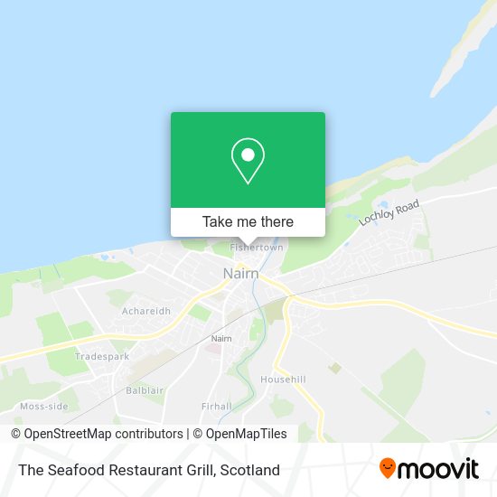 The Seafood Restaurant Grill map