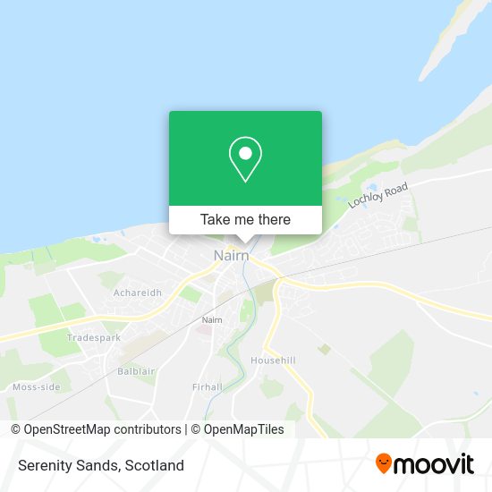 Serenity Sands map