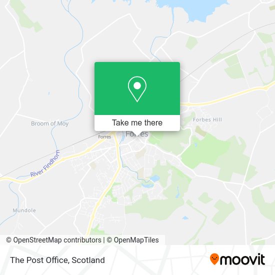 The Post Office map