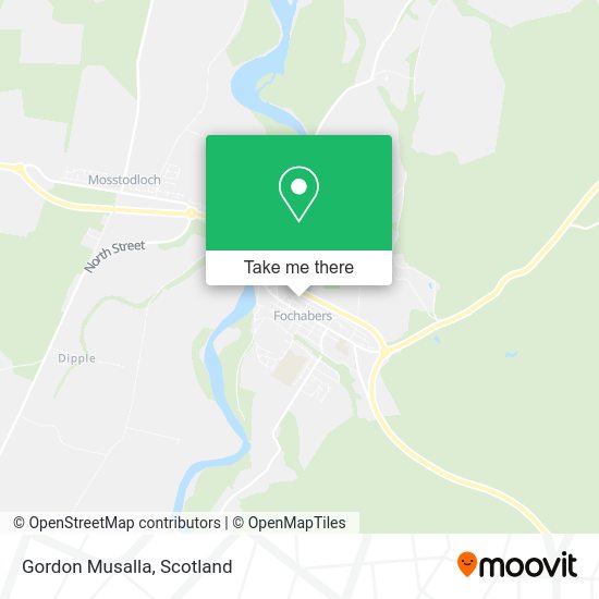 Gordon Musalla map