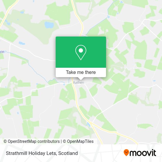 Strathmill Holiday Lets map