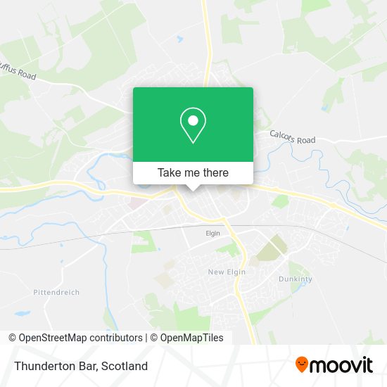 Thunderton Bar map
