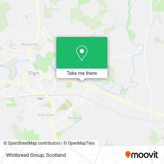 Whitbread Group map