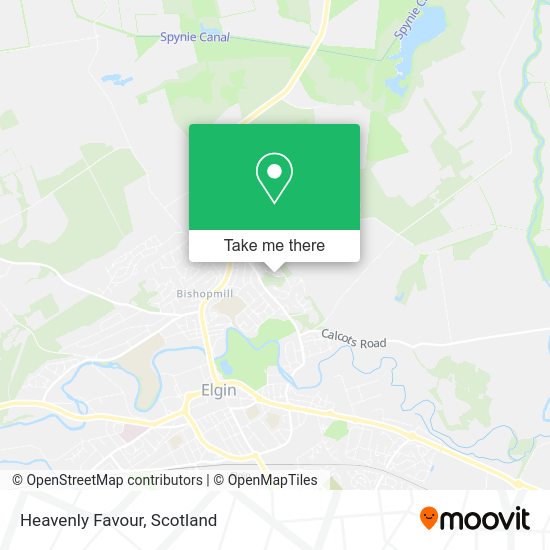 Heavenly Favour map