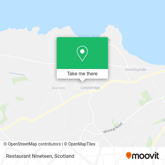 Restaurant Nineteen map