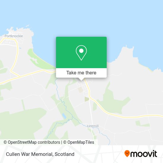 Cullen War Memorial map