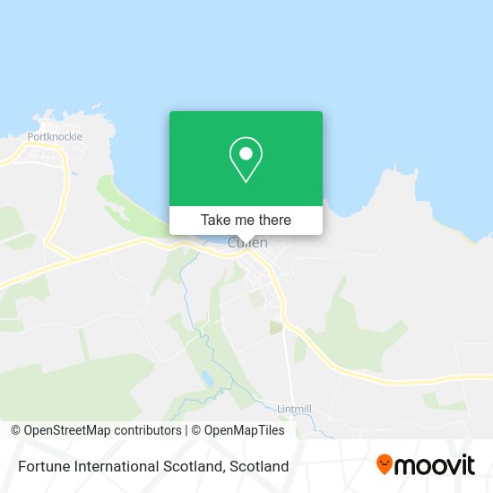 Fortune International Scotland map