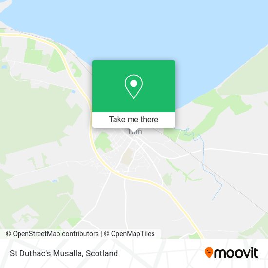 St Duthac's Musalla map