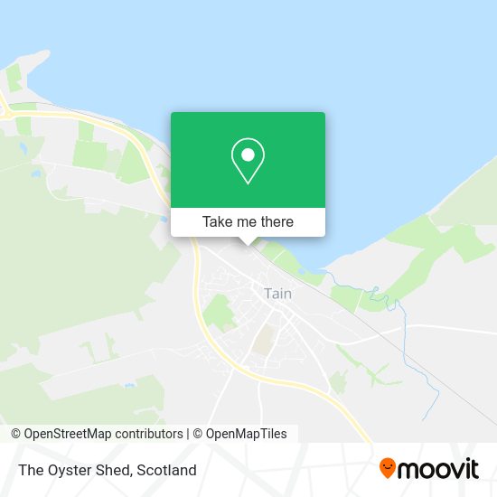 The Oyster Shed map