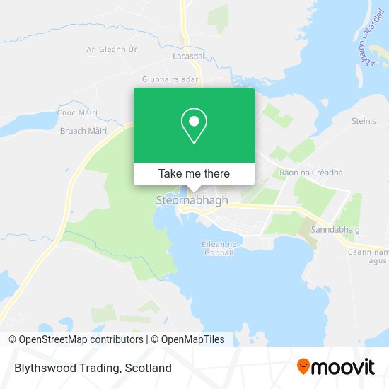 Blythswood Trading map