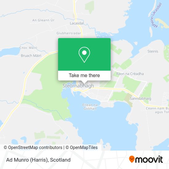 Ad Munro (Harris) map