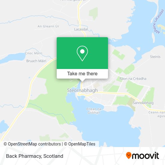 Back Pharmacy map
