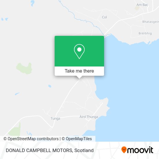 DONALD CAMPBELL MOTORS map