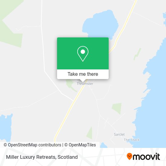 Miller Luxury Retreats map
