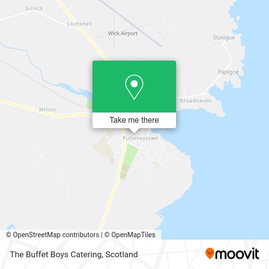 The Buffet Boys Catering map