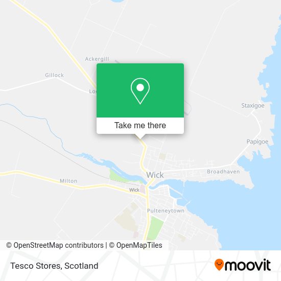 Tesco Stores map