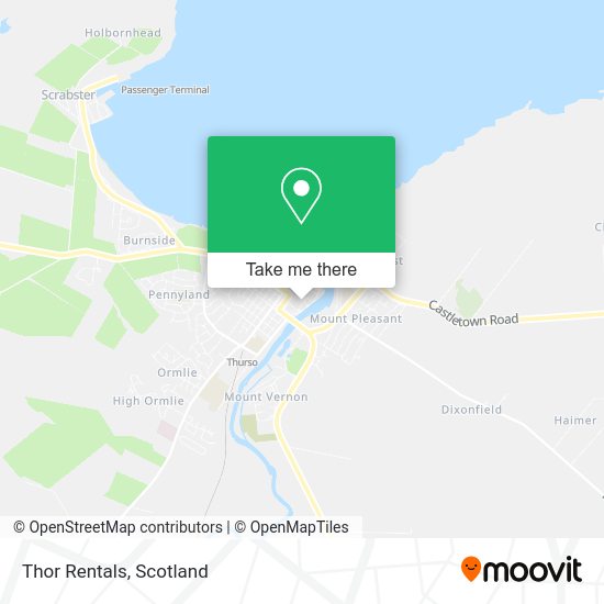 Thor Rentals map