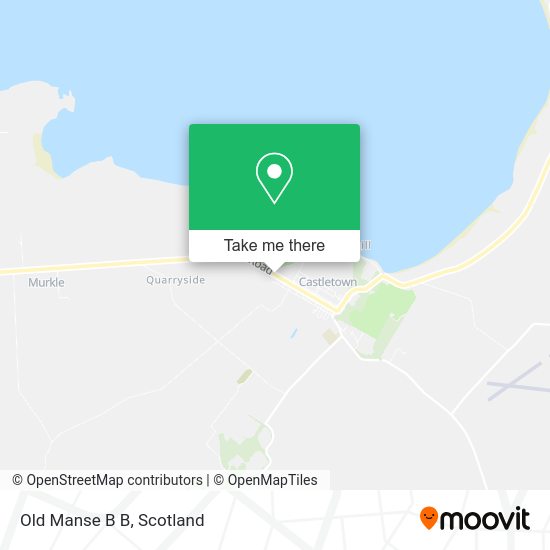 Old Manse B B map