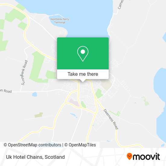 Uk Hotel Chains map