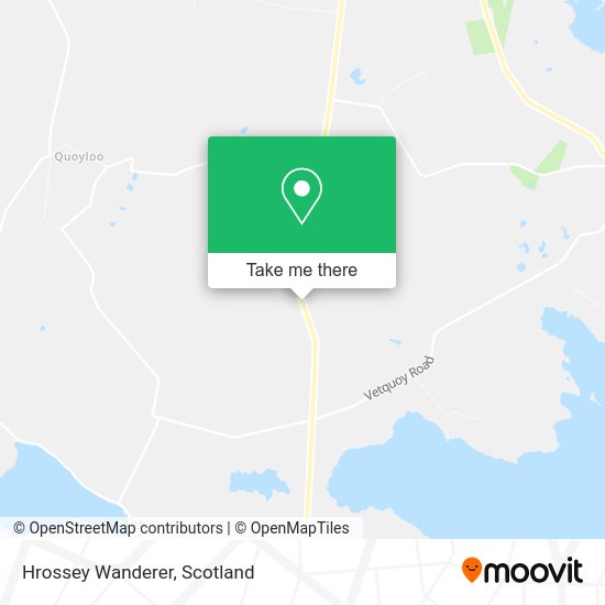Hrossey Wanderer map