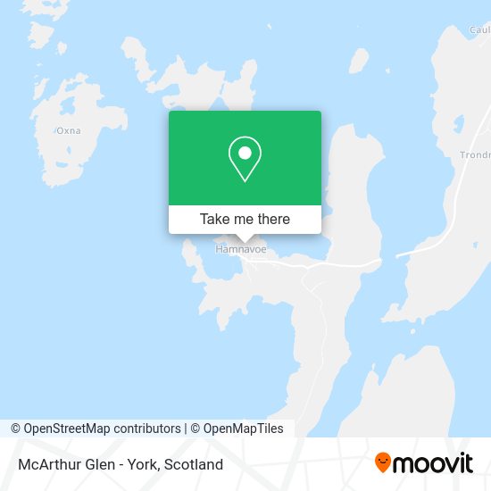 McArthur Glen - York map
