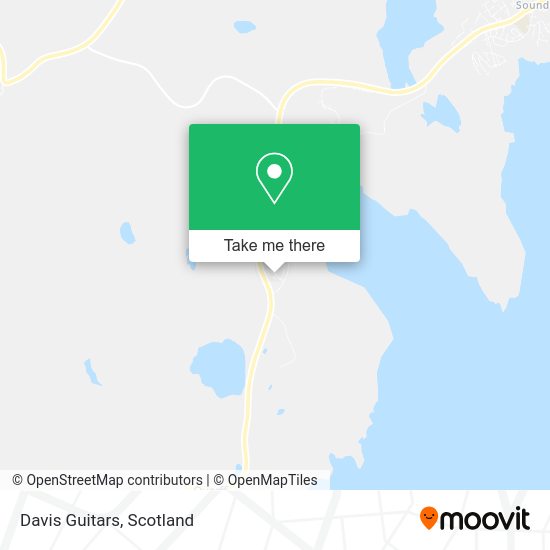 Davis Guitars map