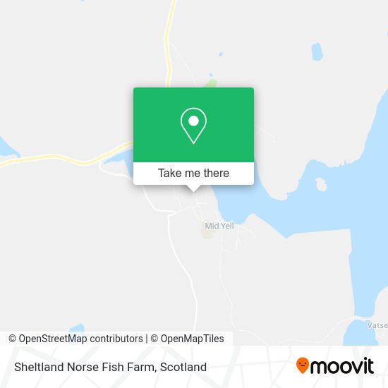 Sheltland Norse Fish Farm map