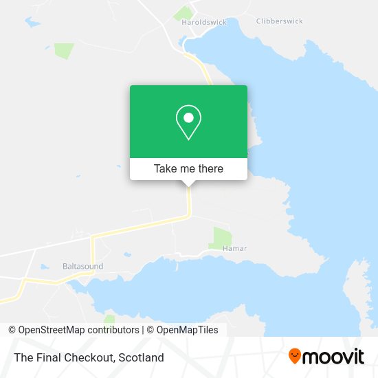 The Final Checkout map