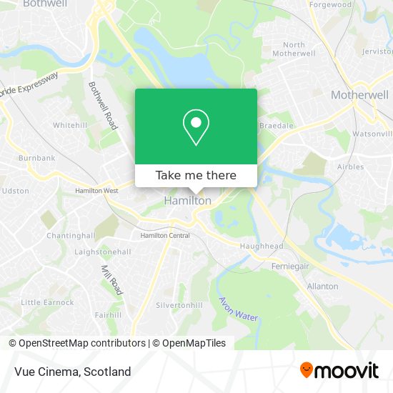 Vue Cinema map