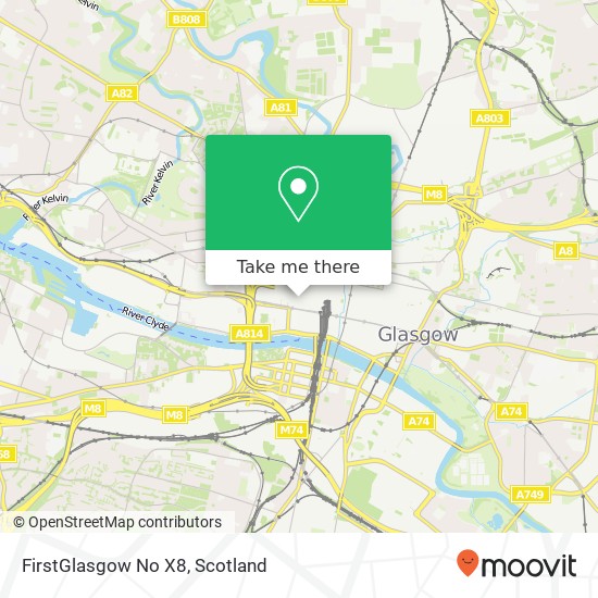 FirstGlasgow No X8 map