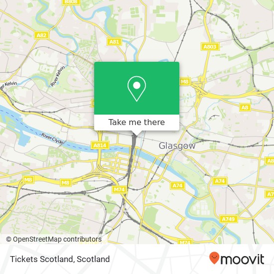 Tickets Scotland map