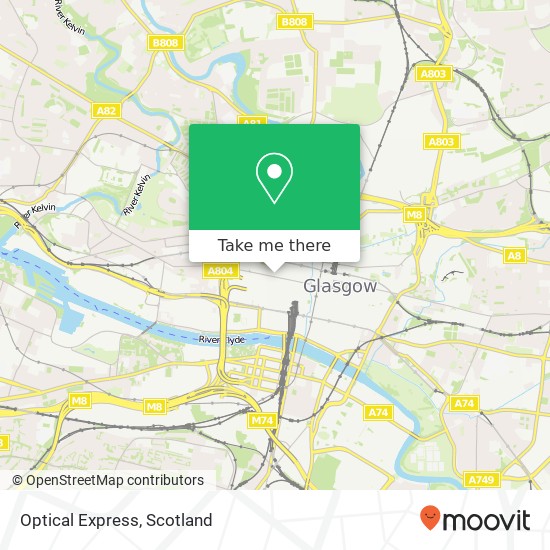 Optical Express map