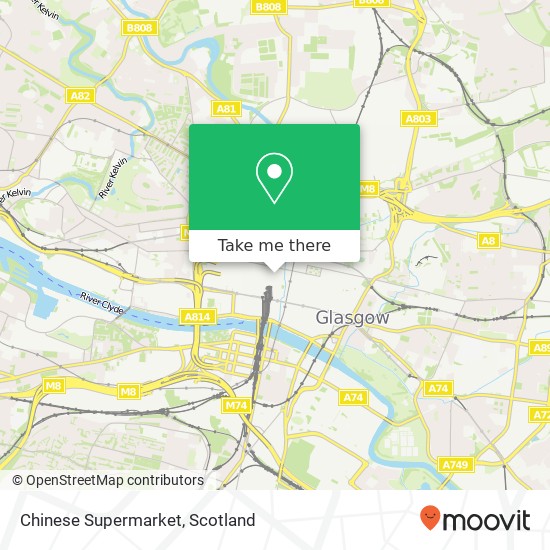 Chinese Supermarket map