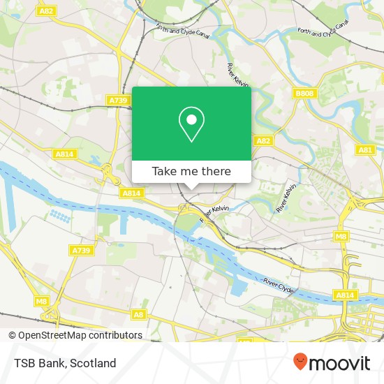 TSB Bank map