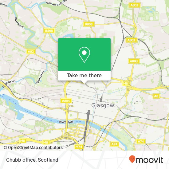 Chubb office map