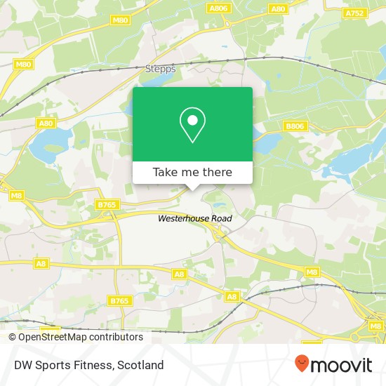 DW Sports Fitness map