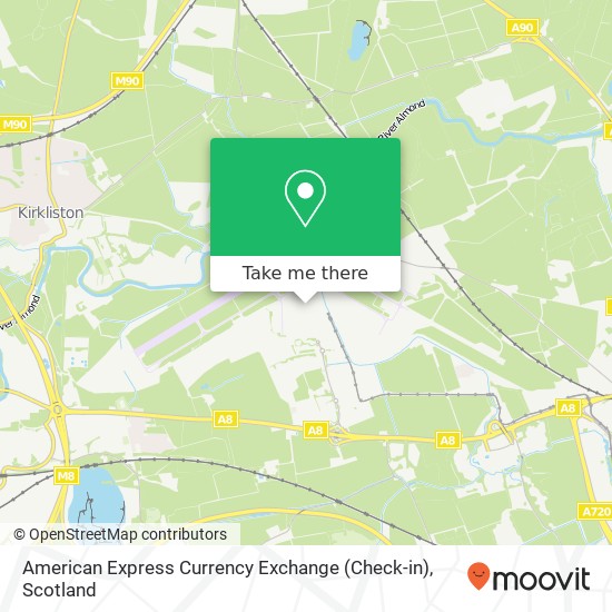 American Express Currency Exchange (Check-in) map