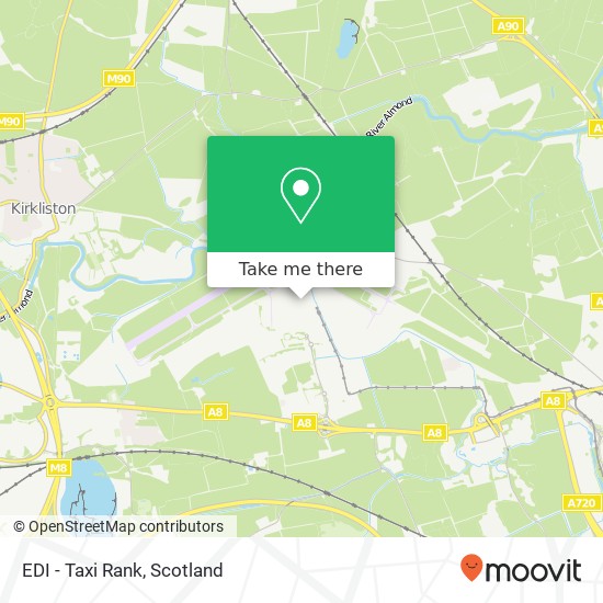 EDI - Taxi Rank map