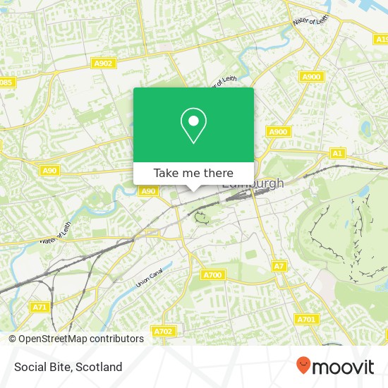 Social Bite map