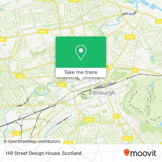 Hill Street Design House map