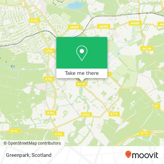Greenpark map