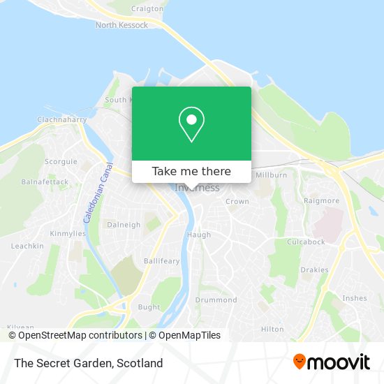 The Secret Garden map