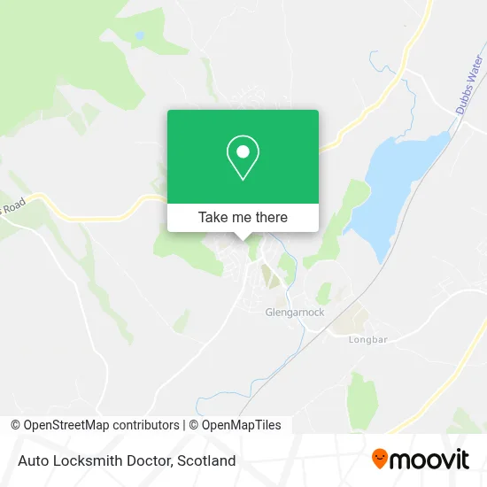 Auto Locksmith Doctor map