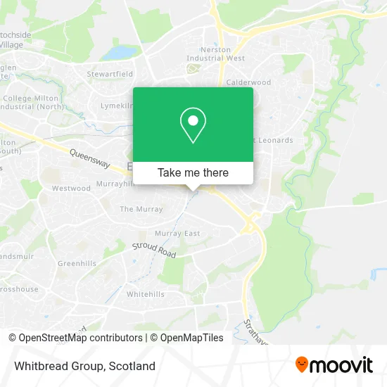 Whitbread Group map