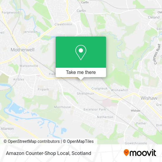 Amazon Counter-Shop Local map
