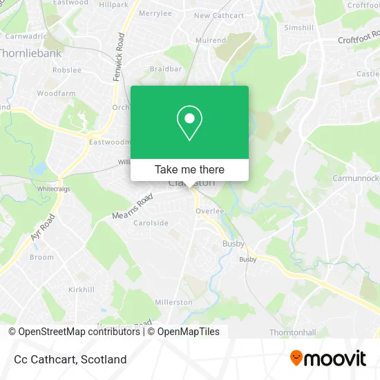 Cc Cathcart map