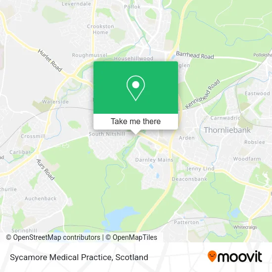 Sycamore Medical Practice map